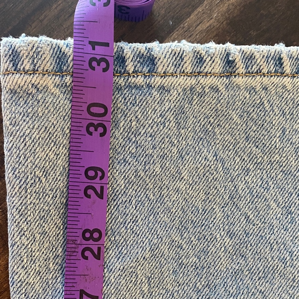 PacSun Light Blue Distressed Boyfriend Jeans - Picture 8 of 8